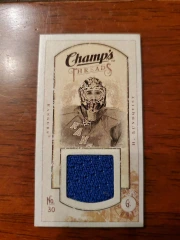 2009-10 Upper Deck Champ's Mini Threads Jersey Henrik Lundqvist #MT-HL